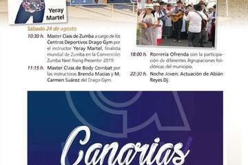 Programa de las fiestas de Melenara 2019 (Foto TA)